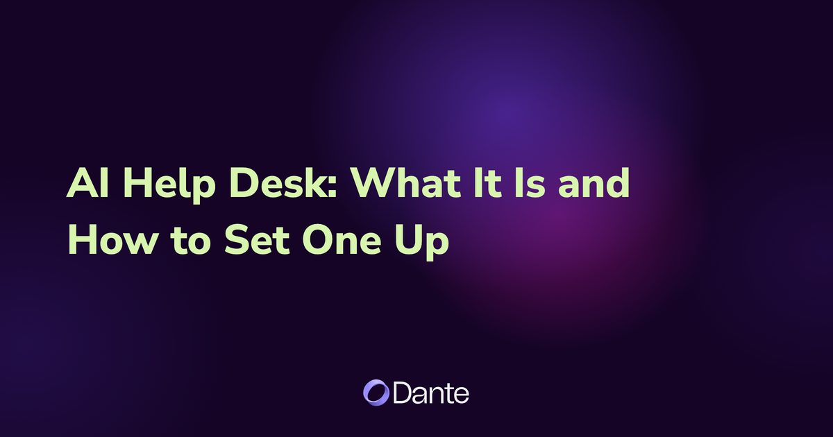AI Help Desk: What It Is and How to Set One Up